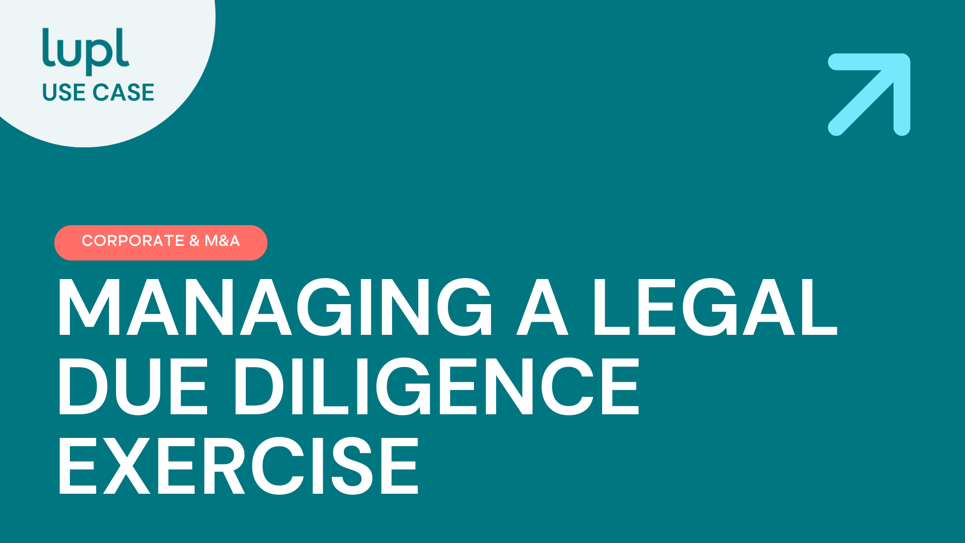 managing legal due diligence exercise